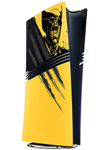 Coques PS5 Pro Marvel's Wolverine Battle Yellow - Édition limitée