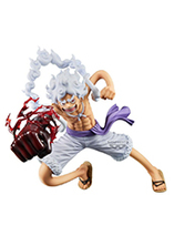 Figurine de Monkey D. Luffy en Gear 5 dans One Piece