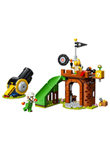 Affrontement de Luigi de feu contre Koopa - LEGO Super Mario