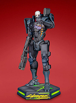 Figurine d'Adam Smasher dans Cyberpunk: Edgerunners par Dark Horse Direct