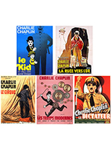 Chaplin en famille - Coffret 5 films en Blu-ray