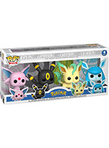 Pack de 4 figurines Funko Pop des évolutions d'Évoli dans Pokémon