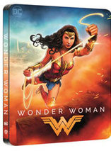 Le steelbook dessiné de Wonder Woman en blu-ray 2D+4K est en promo