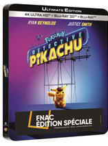 Le steelbook édition spéciale Fnac de Pokémon Détective Pikachu est en promo