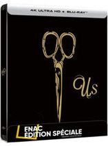 Le steelbook édition spéciale Fnac de Us en blu-ray 2D+4K est en promo