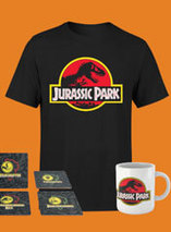 Le lot T-shirt officiel Jurassic Park + une Tasse et dessous de verre est en promo (2021)