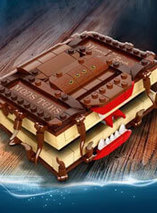 Le livre des monstres en LEGO dans Harry Potter est offert