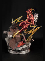 La statuette de Flash dans Justice League: Origin (The New 52!) est en promo