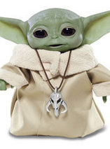 La figurine animatronique de Baby Yoda dans The Mandalorian est en promo