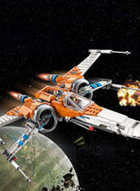 Le chasseur X-Wing de Poe Dameron en LEGO dans Star Wars est en promo