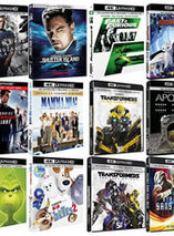 Une sélection de blu-ray 4K en promo