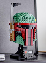 La réplique en LEGO du casque de Boba Fett dans Star Wars est en promo