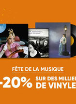 -20% sur les vinyles à l’occasion de la fêtes de la musiques