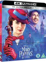 Le steelbook du Retour de Mary Poppins en blu-ray 2D+4K est en promo