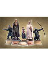 Lot de 10 figurines Collector Le Seigneur des Anneaux par Eaglemoss est en promo