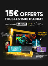 15€ offerts dès 150€ d’achat sur la Fnac