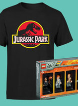 Les minifigures LEGO Jurassic World sont en promo avec un T-shirt Jurassic Park