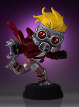 La figurine stylisé de Star-Lord dans les Gardiens de la Galaxie est en promo