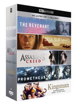 Le coffret 5 films en blu-ray 2D+4K est en promo