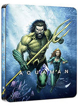 Le steelbook blu-ray 2D+4K de Aquaman est en promo