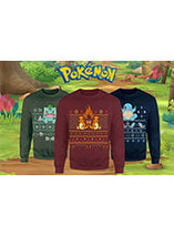 Les sweat de Noël Pokémon sont en promo sur Zavvi
