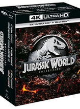 Le coffret intégral de Jurassic Park et Jurassic World en 2D+4K est en promo