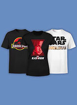 35% de réduction sur les T-shirts geek sur Zavvi