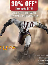 Les statuettes et figurines God of War de Gaming Heads sont en promo