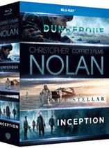 Le coffret blu-ray Christopher Nolan (Inception + Interstellar + Dunkerque) est en promo