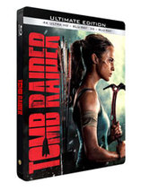 Le steelbook blu-ray 2D+3D+4K de Tomb Raider (2018) est en promo