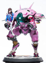 La statuette de D.Va dans Overwatch est en promo