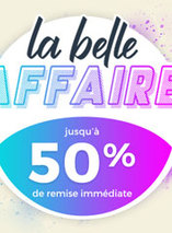 Jusqu’à 50% de réduction immédiate sur Cdiscount