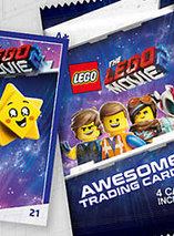 3 lots de cartes LEGO Movie 2 + un album offert