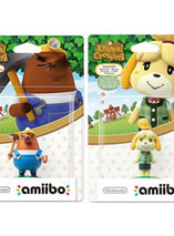 Les figurines Amiibo de Resetti et Marie en tenue d’été sont en promo