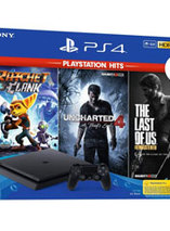 Le bundle PS4 Slim 500 Go + The Last of Us + Ratchet & Clank + Uncharted 4 est en promo