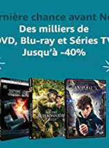 50€ de réduction dès 100€ d’achats sur une sélection de blu-ray