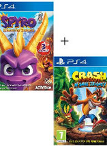 Un pack Spyro Reignited Trilogy + Crash Bandicoot