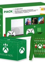 Xbox Ons S + 2 manettes + un Pull et boules de noël + 20€ CC