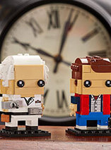 Le Pack LEGO brickheadz Retour vers le Futur est en promo