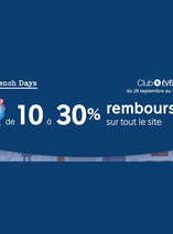 10 à 30% remboursés en bon d’achat sur tout le site Rakuten