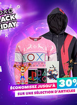 Plein de promo pour le Black Friday sur le Playstation Gear FR