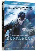 Le steelbook de Dunkerque en blu-ray 4K est en promo