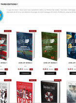 50% de réduction sur une selection de bouquin sur Third Editions