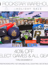 40% de réduction sur le store de Rockstar