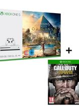 Le pack Xbox One S 500 Go + Assassin’s Creed Origins + Call of Duty WWII à 220€