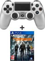 Un pack promo manette ps4 argenté + The Division à moins de 60€
