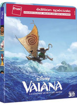 5€ offert en bon d’achat pour le steelbook spéciale Fnac de Vaiana !
