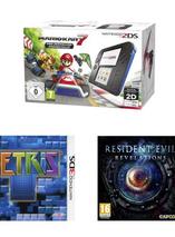 La Nintendo 2DS Bleue + Mario Kart 7 + Tétris Axis + Resident evil revelation à moins de 80€