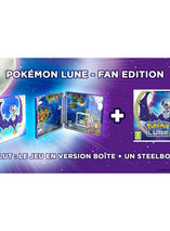 Pokemon Lune avec le steelbook est en promo à moins de 20€