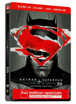 Le steelbook spécial Fnac de Batman V Superman à 15€ seulement !